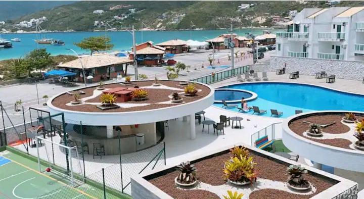 Cobertura Pé na Areia com piscina privativa - Praia dos Anjos Arraial do Cabo Esterno foto